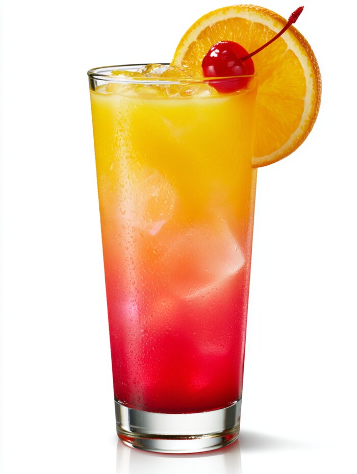 Caribbean Sunrise Cocktail