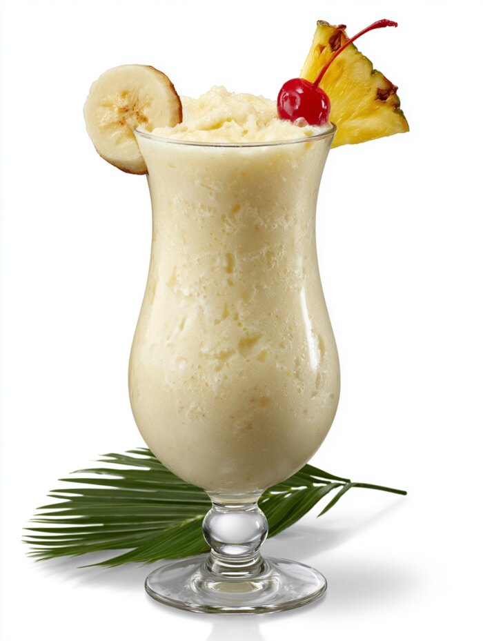 Colada de Banana Cocktail