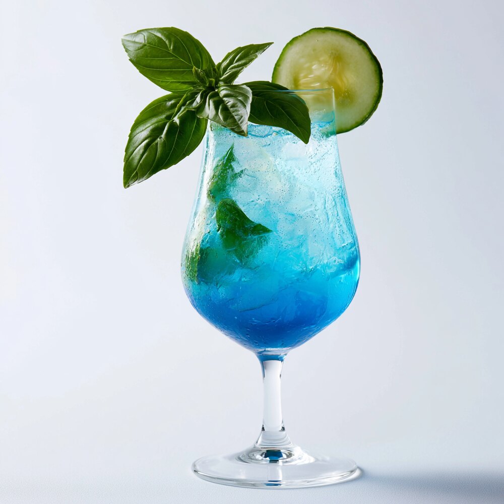 Cucumber/Basil Spritz: