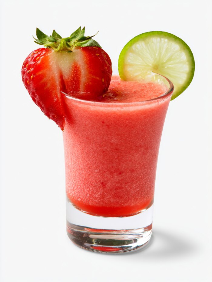 Erdbeer Limes Cocktail