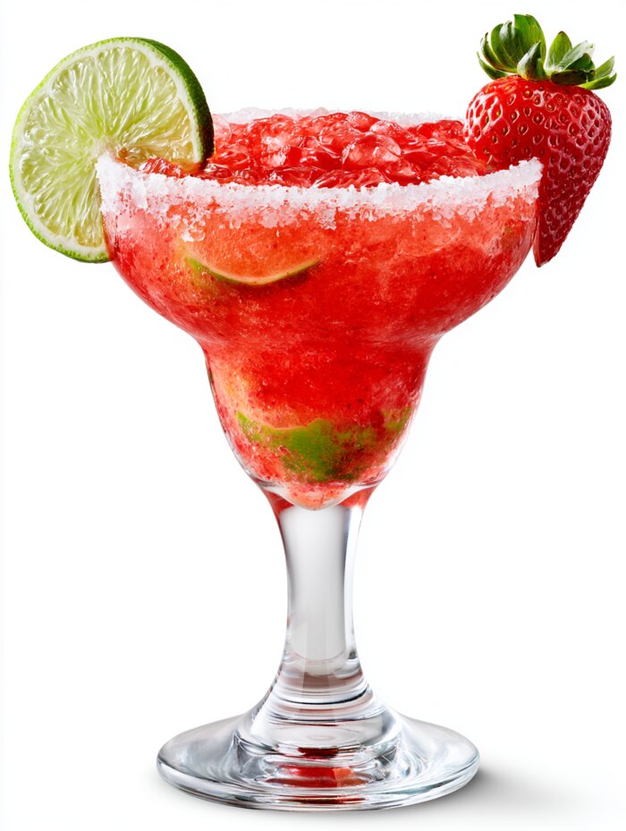Erdbeer und Limette Margarita Cocktail