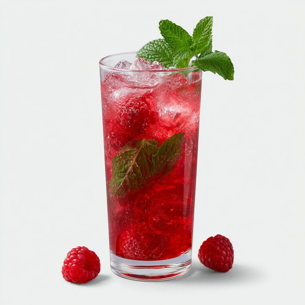 Himbeer Mojito alkoholfrei