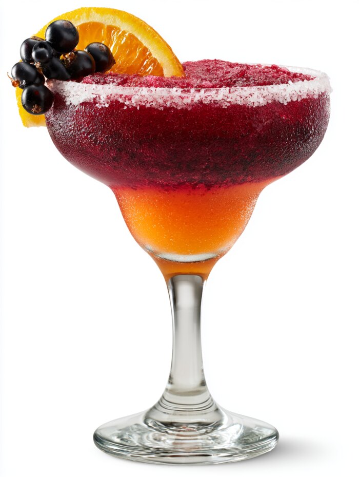 Johannisbeer-Orangen-Margarita Cocktail