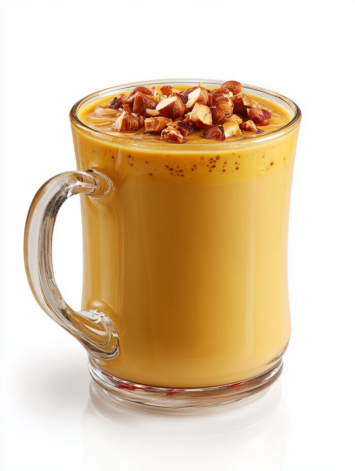 Karamell-Milch Cocktail