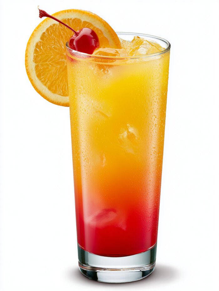 Marsian Sunrise Cocktail