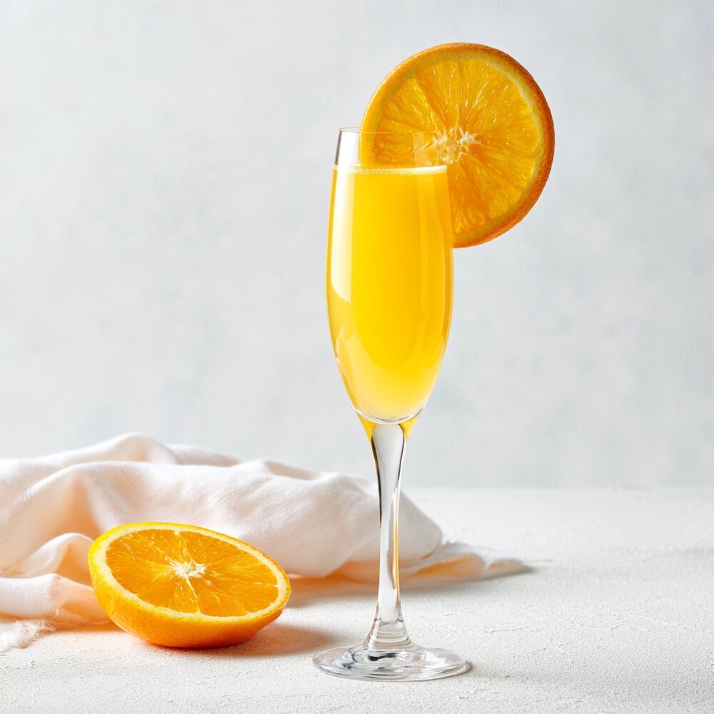 Mimosa Cocktail - Orangensaft und Champagner