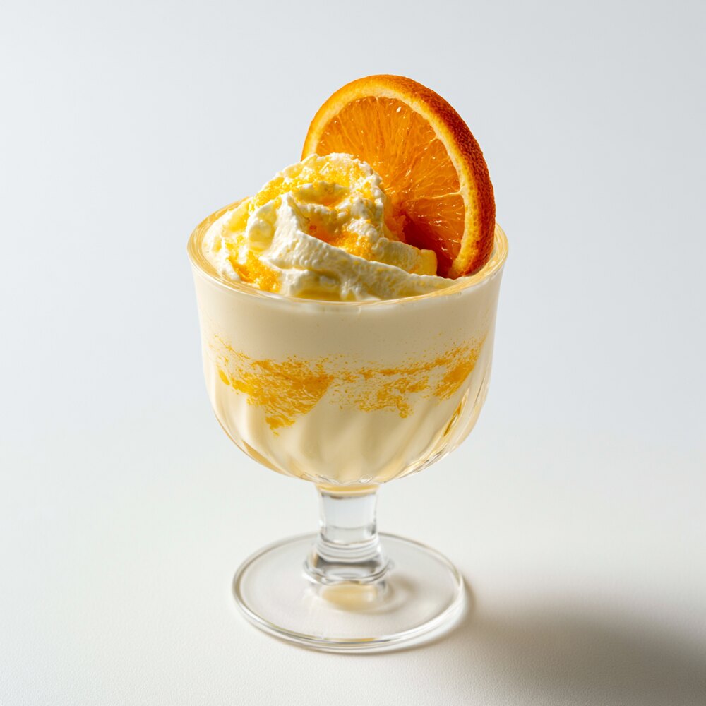 Orangenmilch