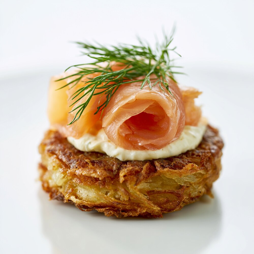 Rösti mit Räucherlachs
