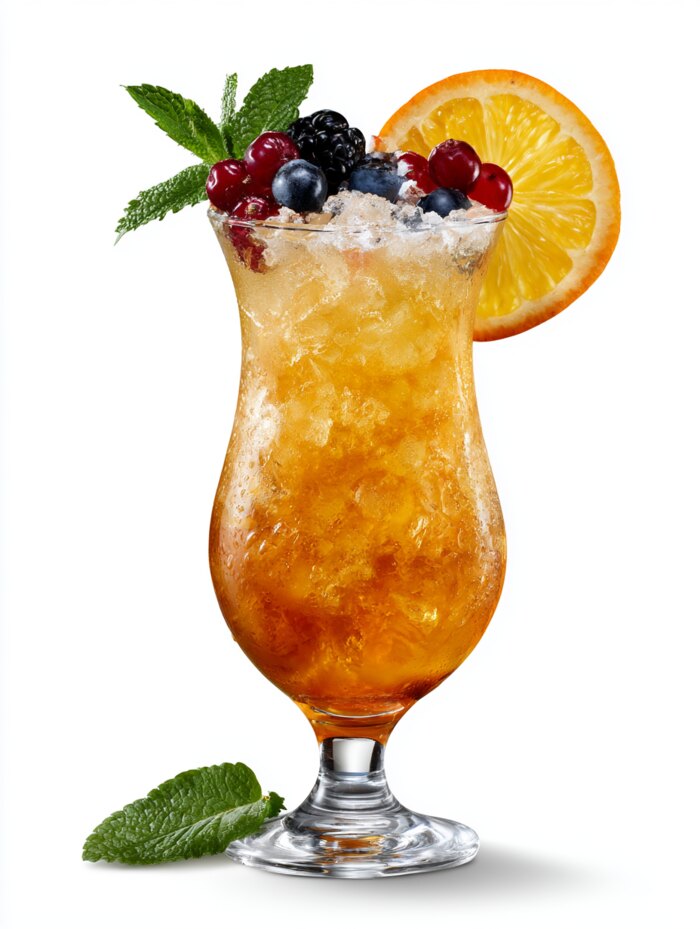 Rum Cobbler Cocktail