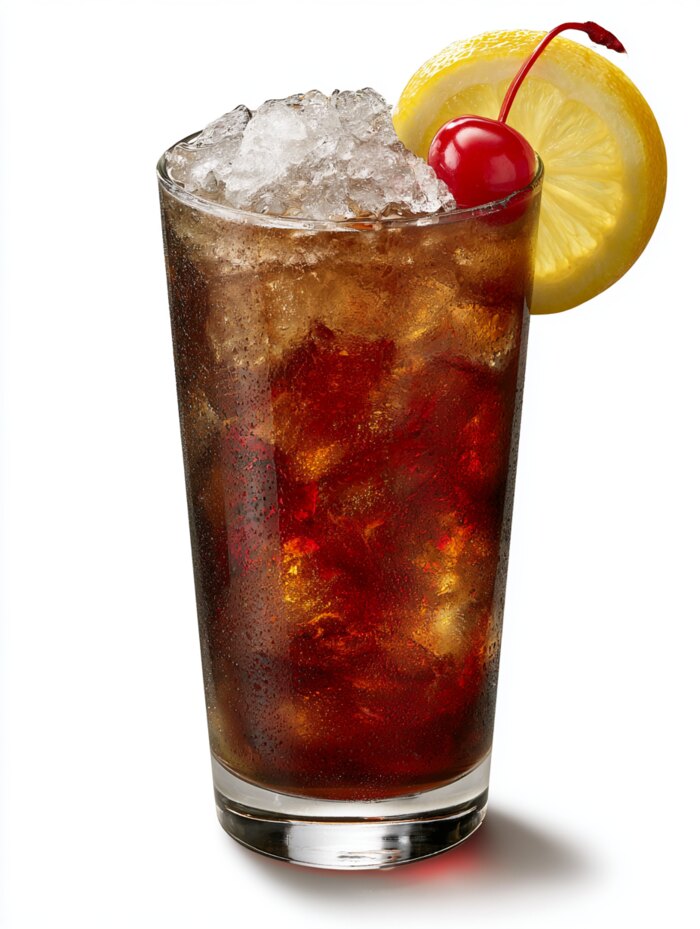 Rum Daisy mit Cola Cocktail