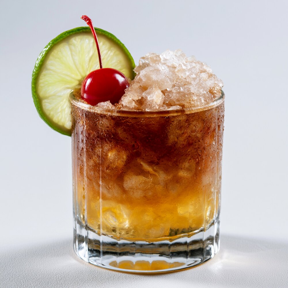 Starker Cocktail mit Eis