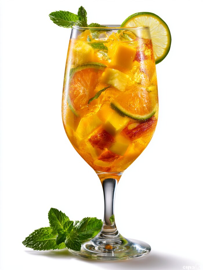 Tropical Sangria Cocktail