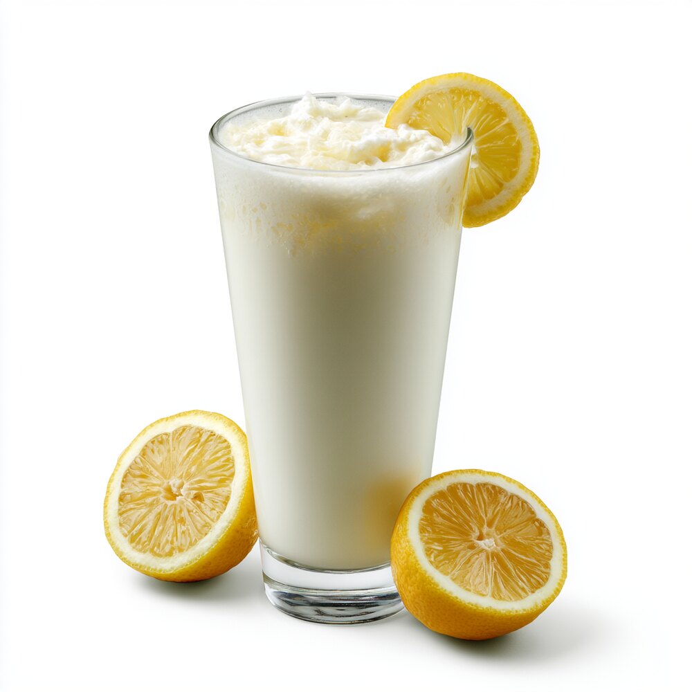 Zitronenmilch