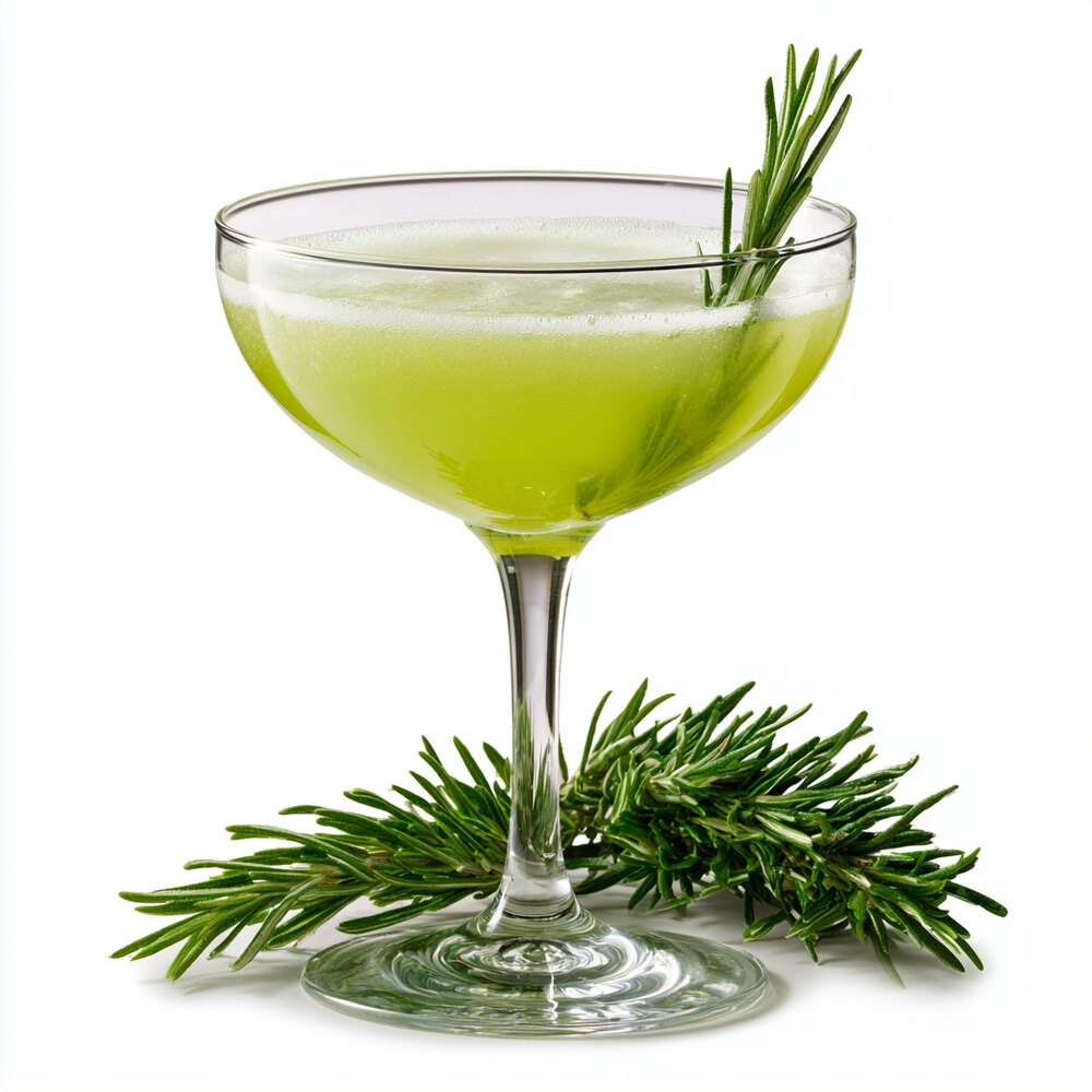 CocktaiGin Fizz mit Rosmarin l